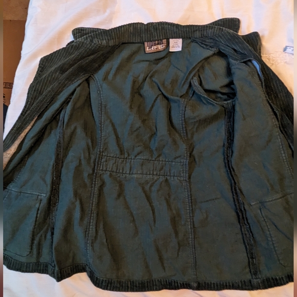 Vintage Urban Life szM emerald green corduroy jacket EUC - Picture 7 of 7